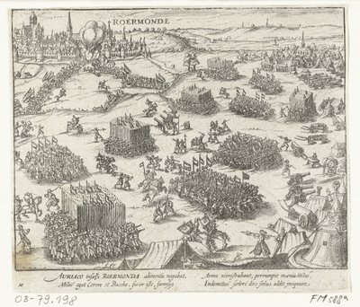 Roermondin otti William of Orange, 1572 tekijältä Anonymous