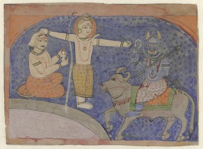 Shiva tappaa Yaman kolmiharjallaan tekijältä Anonymous