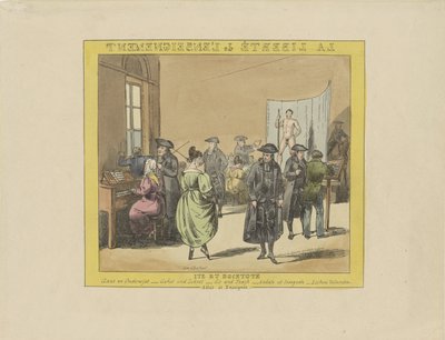 Sarjakuva koulutuksen vapaudesta, 1828 La liberté de l