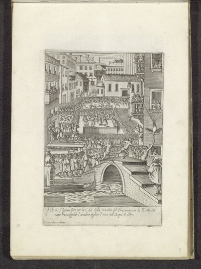 Straatfeest te Venetië Scènes uit het Venetiaanse leven (títol de la sèrie) Habiti d