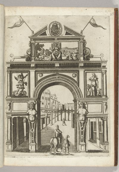 Riemuportti ja kaupungin piika, 1594 tekijältä Anonymous