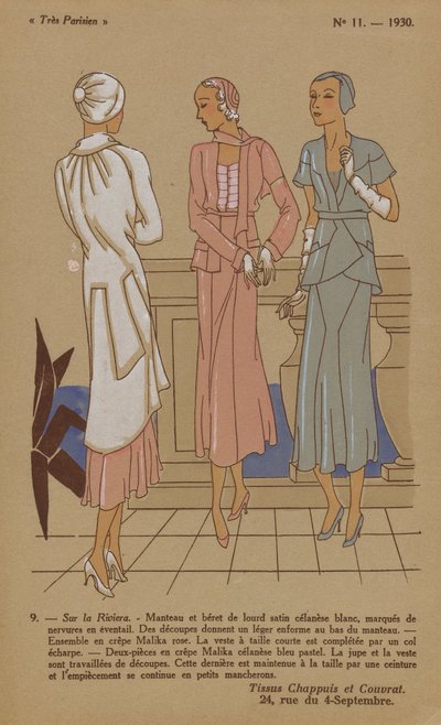 Molt parisenc, 1930, núm. 11: 9. - A la Riviera... finlandès tekijältä Anonymous