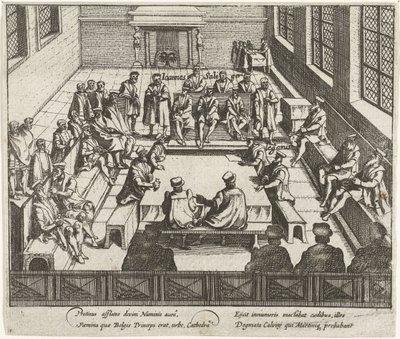Protestanttisen saarnaamisen kielto Antwerpenissä, 1577 tekijältä Anonymous