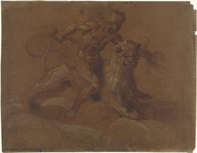 Istuu Jupiter leijonan päällä, pilvien päällä tekijältä Anonymous