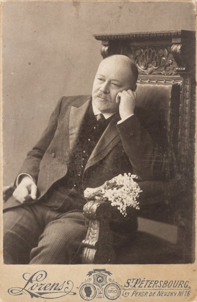 Anatoli Liadov - Säveltäjä Anatoli Konstantinovich Lyadov (1855-1914) muotokuva - Nimetön. Valokuva tekijältä Anonymous Anonymous