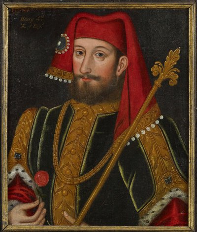 Barokki: Englannin kuningas Henrik IV (1367-1413), Anonymous, n. 1600. Öljy puulle, 50,5x43. Yksityinen kokoelma tekijältä Anonymous Anonymous