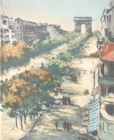 Champs Elysees (etsaus) tekijältä Anonymous Anonymous