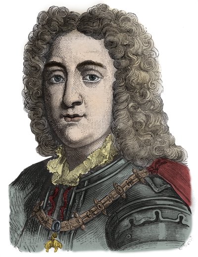 Kaarle VI, Pyhän Rooman keisari (1685-1740) - Kaarle Habsburg (Karl von Habsburg) (Pyhän valtakunnan Kaarle VI) 1685-1740 - Kaiverrus tekijältä Anonymous Anonymous