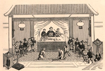 Kristittyjen vaino: ranskalaisen lähetyspapin Augustus Chapdelainen (1814-1856) marttyyrikuoleman valmistelu Sy-lin-hienissä (Sy lin hien) Kiinassa 27. helmikuuta tekijältä Anonymous Anonymous