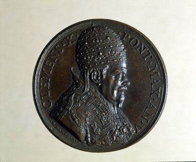 Klemens X (1590-1676). Pronssimitali. , Milano tekijältä Anonymous Anonymous