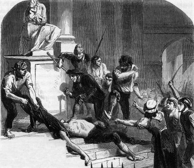 Ranskan vallankumous - La Glacieren joukkomurhat, Avignon - Lescuyerin murha tekijältä Anonymous Anonymous