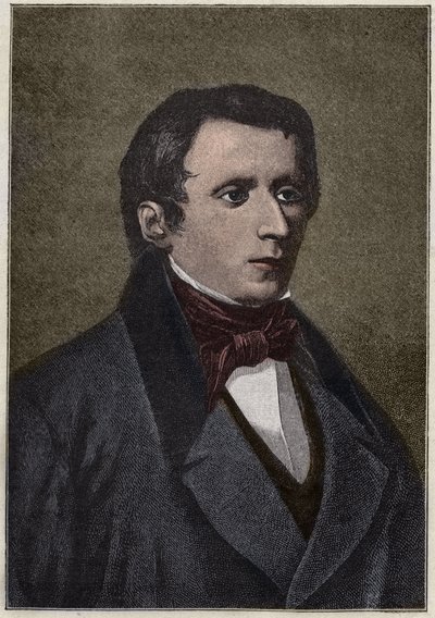 Giacomo Leopardi (1798-1837), italialainen runoilija. tekijältä Anonymous Anonymous