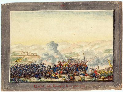 Venäjän ja Turkin sota 1828-1829 - Kulevitsan taistelu (Kulewtscha) - Kulevitsan taistelu 11. kesäkuuta tekijältä Anonymous Anonymous