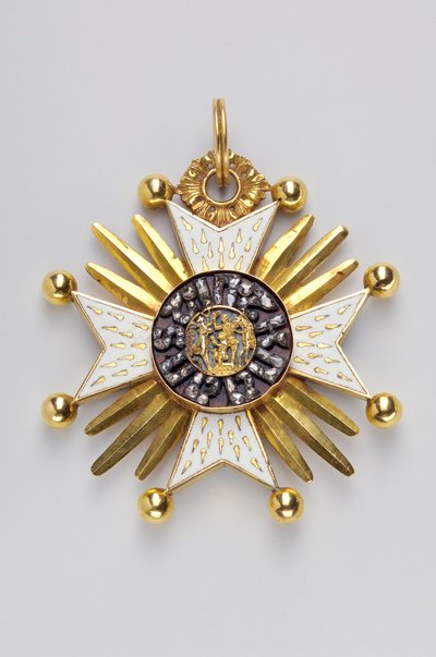 Baijerin kuningaskunta - Pyhän Hubertin ritarikunta: kunniamerkki (kääntöpuoli) - 1700-1750 tekijältä Anonymous Anonymous