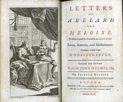 Abelardin ja Heloisen kirjeet (Lettres de Pierre (Petrus) Abelard (Abailard, Abeilard, Abaelardus) (1079-1142) ja Heloise (Eloysa, Heloisa tai Heloissa) d