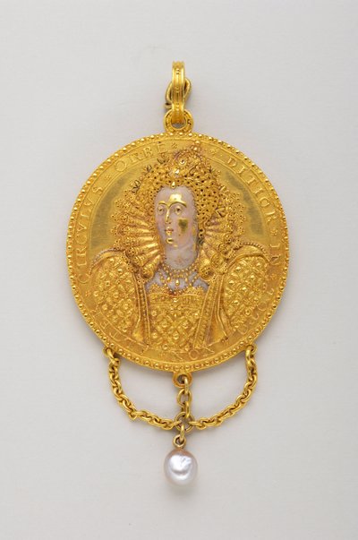 Mitali 1589 kuningatar Elizabeth I:n kunniaksi. Offverse (1500-luku) tekijältä Anonymous Anonymous