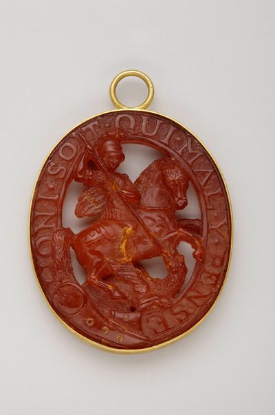 Sukkanauhan ritarikunta: Pienempi George -merkki (1700-luvun loppu - 1800-luvun alku) tekijältä Anonymous Anonymous