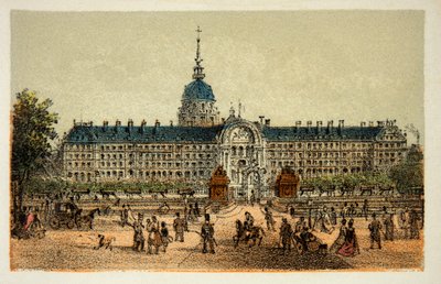 Pariisi 1874: Hotel des Invalides, yksityinen kokoelma tekijältä Anonymous Anonymous