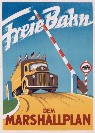 Plan Marshall ou Program de retablissement europeen (European Recovery Program ou ERP) (1948-1952) - Ilmainen pääsy Marshall Plan par Anonymous tekijältä Anonymous Anonymous