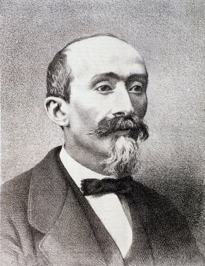 Muotokuva Antonio Cagnonista (1828-1896), italialainen säveltäjä Milanolainen yksityinen kokoelma tekijältä Anonymous Anonymous