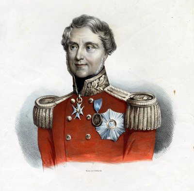 Paroni Raglanin muotokuva (FitzRoy James Henry Somerset tekijältä Anonymous Anonymous
