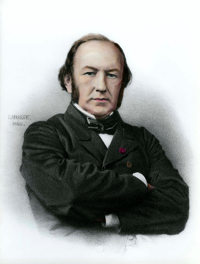 Ranskalaisen fysiologin Claude Bernardin (1813 - 1878) muotokuva. tekijältä Anonymous Anonymous