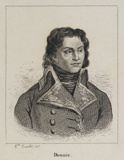 Kenraali Louis Charles Antoine Desaixin muotokuva tekijältä Anonymous Anonymous