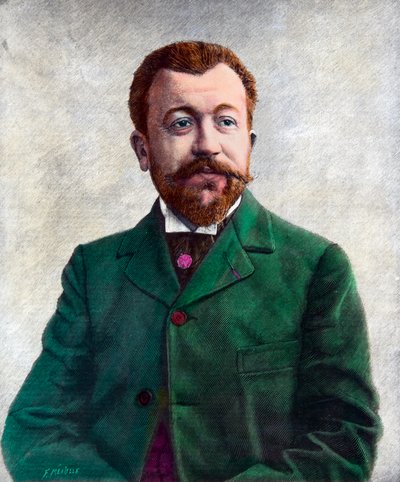 Muotokuva Henri Lavedanista (1859-1940), toimittaja ja näytelmäkirjailija, Privee Collection tekijältä Anonymous Anonymous