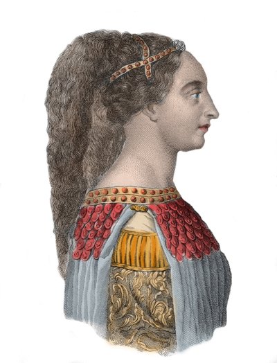 Isotta degli Attin muotokuva - italialainen renessanssinainen - 1433-1474 - tekijältä Anonymous Anonymous