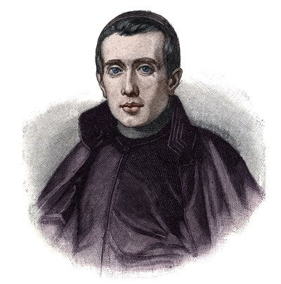 Jaume Balmes i Urpia (tai Jaime Jacques Balmes) muotokuva tekijältä Anonymous Anonymous