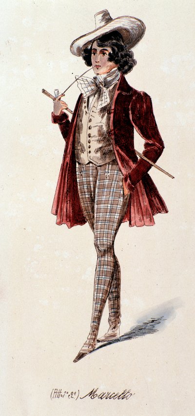 Marcellon muotokuva, Puccinin La boheme (1892-1895) tekijältä Anonymous Anonymous