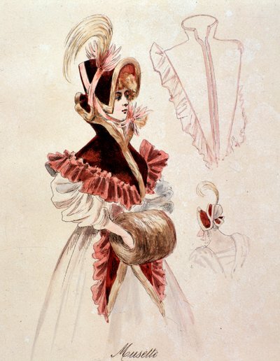 Musetten muotokuva, Puccinin La boheme (1892-1895) tekijältä Anonymous Anonymous