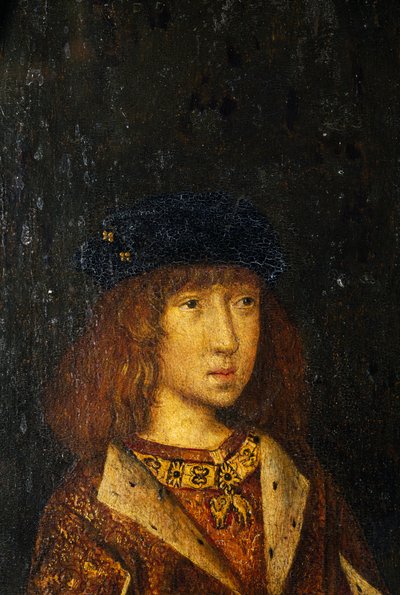 Muotokuva Filip I Kastilialaisesta, joka tunnetaan nimellä Kaunotar, Kastilian ja Leónin kuninkaankummi. tekijältä Anonymous Anonymous