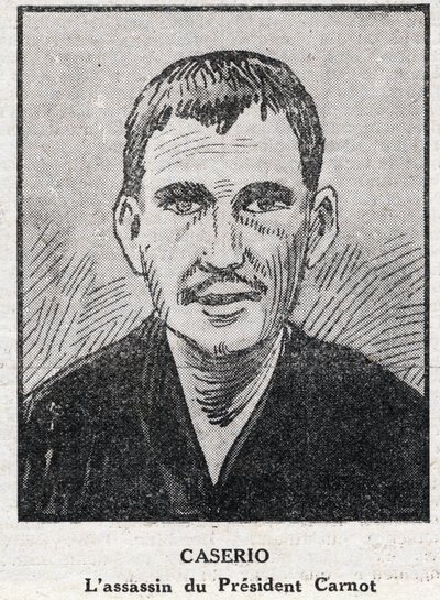 Pyhän Geronimo Caserion muotokuva (Jeronimo Caserio tekijältä Anonymous Anonymous