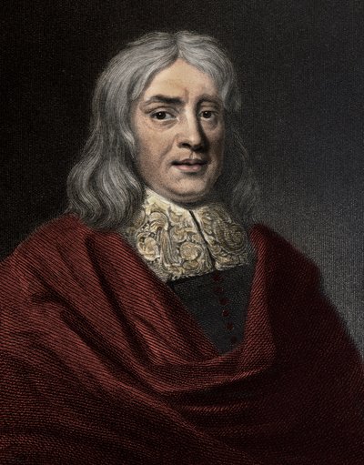 Thomas Sydenhamin (1624-1689), englantilaisen lääkärin muotokuva - Thomas Sydenham 1624-1689, englantilainen lääkäri tekijältä Anonymous Anonymous