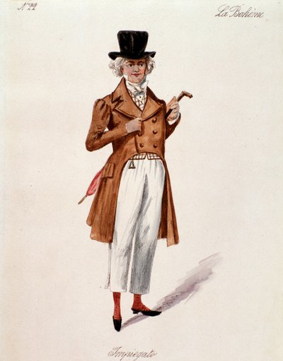Kauppiaan muotokuva, Puccinin La boheme (1892-1895) tekijältä Anonymous Anonymous