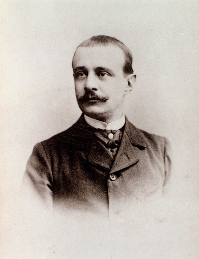 Muotokuva englantilaisesta säveltäjästä Charles Bordesista (m/v valokuva, n. 1900) tekijältä Anonymous Anonymous