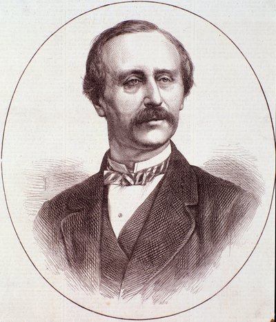 Englannin viulisti Henry Gamble Blagroven muotokuva (kaiverrus tekijältä Anonymous Anonymous