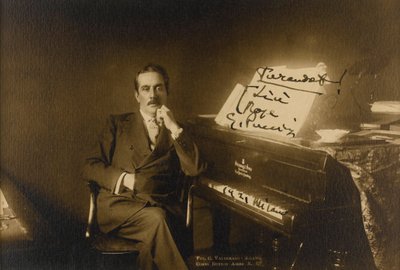 Muotokuva säveltäjä Giacomo Puccinista (1858-1924) tekijältä Anonymous Anonymous