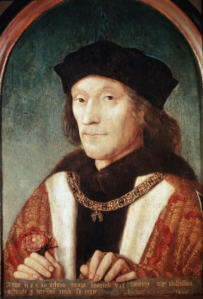 Englannin kuninkaan Henry VII:n muotokuva (maalaus tekijältä Anonymous Anonymous