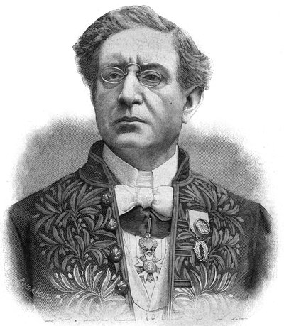 Taidemaalari Jean Joseph Constantin muotokuva nimeltä Benjamin-Constant (tai Benjamin Constant tekijältä Anonymous Anonymous