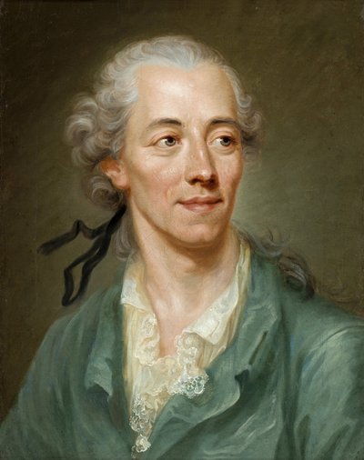 Runoilija Johann Georg Jacobin (1740-1814) muotokuva - anonyymi - Yksityiskokoelma - Öljy kankaalle - n. 1775 tekijältä Anonymous Anonymous
