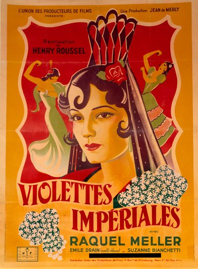Cartell de la pel·lícula "Violettes imperiales" de Henry Rousselfinnish tekijältä Anonymous Anonymous
