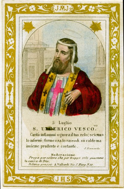 Saint Ulrich (kaiverrus tekijältä Anonymous Anonymous