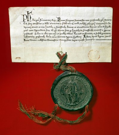 Majesteetin sinetti Ranskan kuningas Philip IV, joka tunnetaan nimellä Philip the Bel tekijältä Anonymous Anonymous