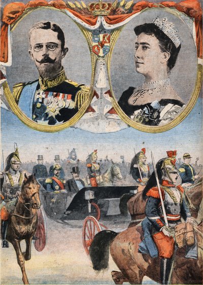 Ranskan kuumimmat: kuningas Kustaa V (1858-1950) ja mokkanahka Victoria (Viktoria de Bade) tekijältä Anonymous Anonymous