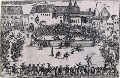 Turnaus Henry I Fowlerin aikaan (938) (Henri I de Saxe ou de Germanie, dit Henri l