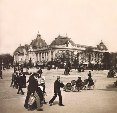 Universelle de 1900 -näyttely Pariisissa: Le Pepetit Palais - yksityinen kokoelma tekijältä Anonymous Anonymous