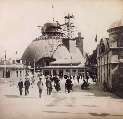 Vuoden 1900 maailmannäyttely - Universelle de 1900 -näyttely Pariisissa: Le Pavillon du Creusot - yksityinen kokoelma tekijältä Anonymous Anonymous