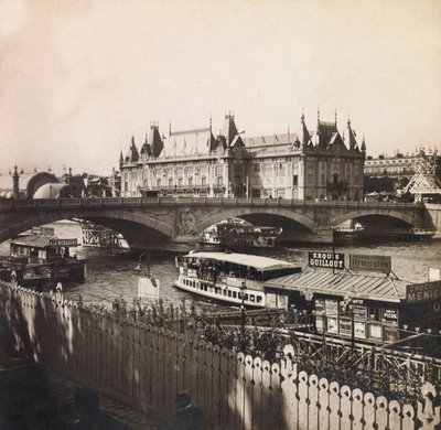 Vuoden 1900 maailmannäyttely - Universelle de 1900 -näyttely Pariisissa: Pariisin kaupungin paviljonki - yksityinen kokoelma tekijältä Anonymous Anonymous